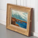 Vintage Framed Oil on Board Painting
