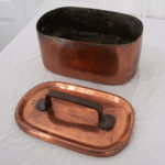 French Vintage Copper Pot with Lid