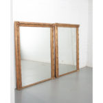 Pair of French 19th Century Mantle Mirrors