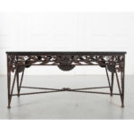 French Art Deco Iron Coffee Table