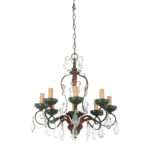 French 19th Century 8 Light Chandelier