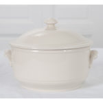 Glazed Ceramic Bowl with Lid