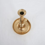 French 19th Century Brass Candle Holder