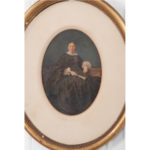 French 19th Century Giltwood Framed Portrait