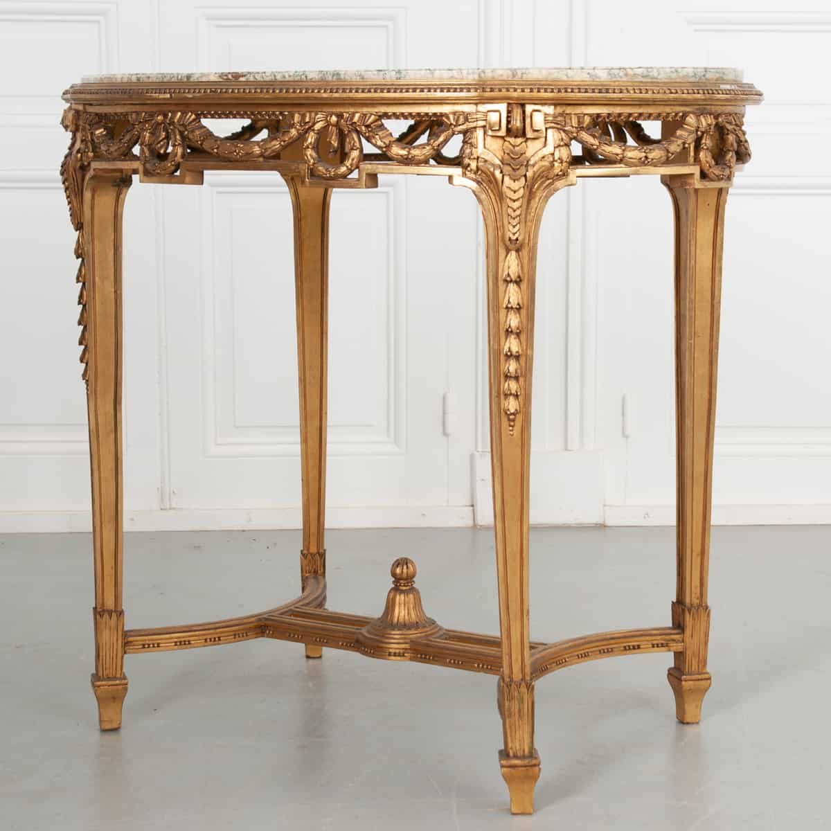 French 19th Century Louis XVI Style Center Table - Fireside