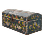 French 18th Century Painted Wedding Chest