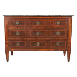 French 19th Century Directoire Inlay Commode