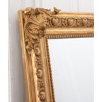 French 19th Century Gold Gilt Symmetrical Mirror