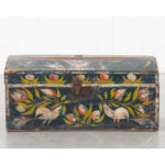 French 18th Century Painted Wedding Chest