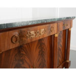 French Flame Mahogany Empire-Style Enfilade