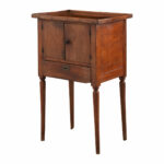 French 19th Century Walnut Bedside Cabinet