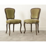 18th Century Pair of French Louis XV Style Chairs