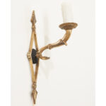 French 19th Century Brass Empire Sconce