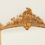French Gold Gilt Louis XV Mantle Mirror