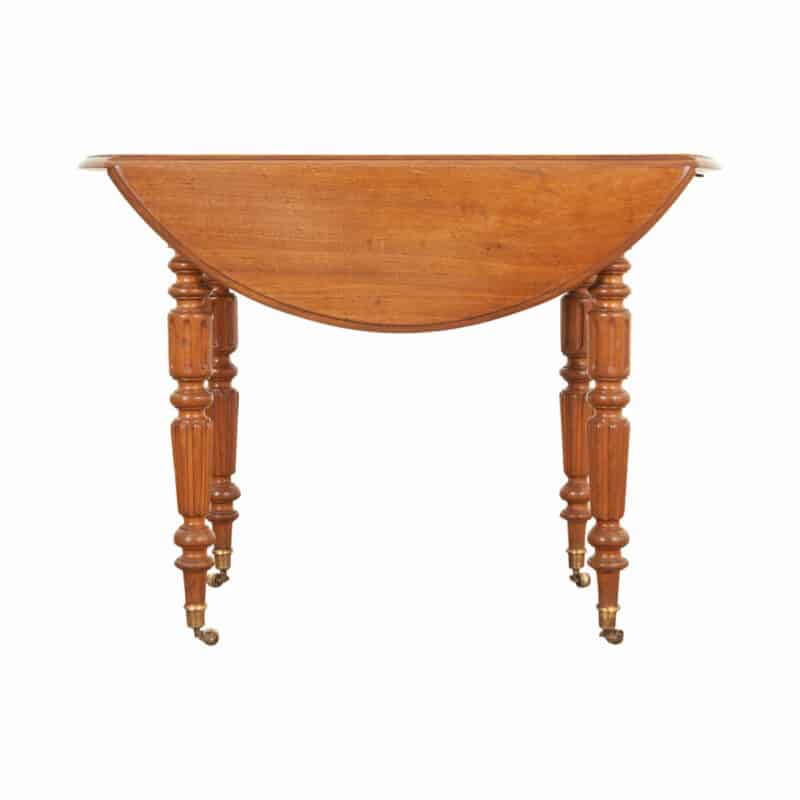 French 19th Century Drop-leaf Extending Table