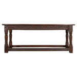 French 18th Century Solid Oak Refectory Table