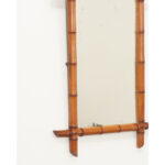 French 19th Century Faux Bamboo Mirror