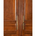 French Early 19th Century Solid Walnut Armoire