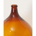 French Amber Glass Wine Keg
