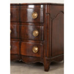 French 18th Century Solid Walnut Commode