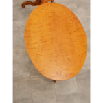 Pair of Dutch Satinwood Oval Tables
