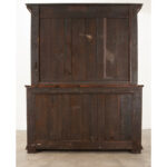 French Early 19th Century Solid Oak Buffet a’ Deux Corps