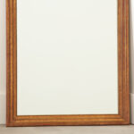 French Vintage Mirror Frame with New Glass