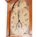 French Pine Case Clock with Quartz Movement