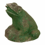 Antique Stone Frog Fountain