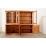French 19th Century Pine Bibliotheque
