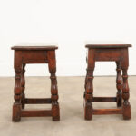 English Pair of 19th Century Joint Stools