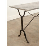 French Marble Top Bistro Table