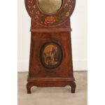 French 19th Century Painted Case Clock