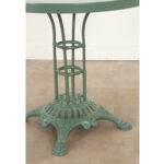 French 19th Century Metal Bistro Table