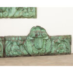 19th Century Set of 3 Oxidized Copper Panels