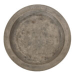 French 19th Century Pewter Dish