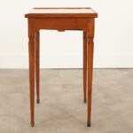 French 19th Century Directorie Red Marble Table