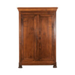 French Solid Walnut Louis Philippe Armoire