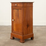 French Fruitwood Louis Philippe Bedside Table