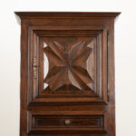 French Louis XVIII Style Carved Oak Homme Debout