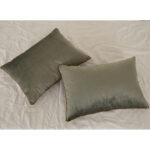 B.Viz Design Pair of Antique Velvet Pillows