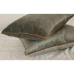 B.Viz Design Pair of Antique Velvet Pillows