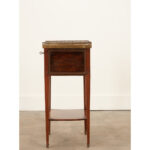 French Mahogany Louis XVI Style Bedside Table
