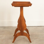 French Vintage Fruitwood Drink Table