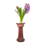 Victorian Purple Glass Hyacinth Vase