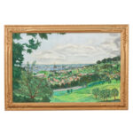 French 20th Century Large Landscape Painting
