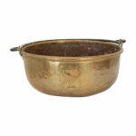 French 19th Century Open Hearth Brass Pot