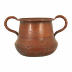 French 19th Century Hammered Copper Pot