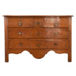 French 18th Century Solid Oak Commode