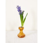 Collection of Victorian Gold Glass Hyacinth Vases